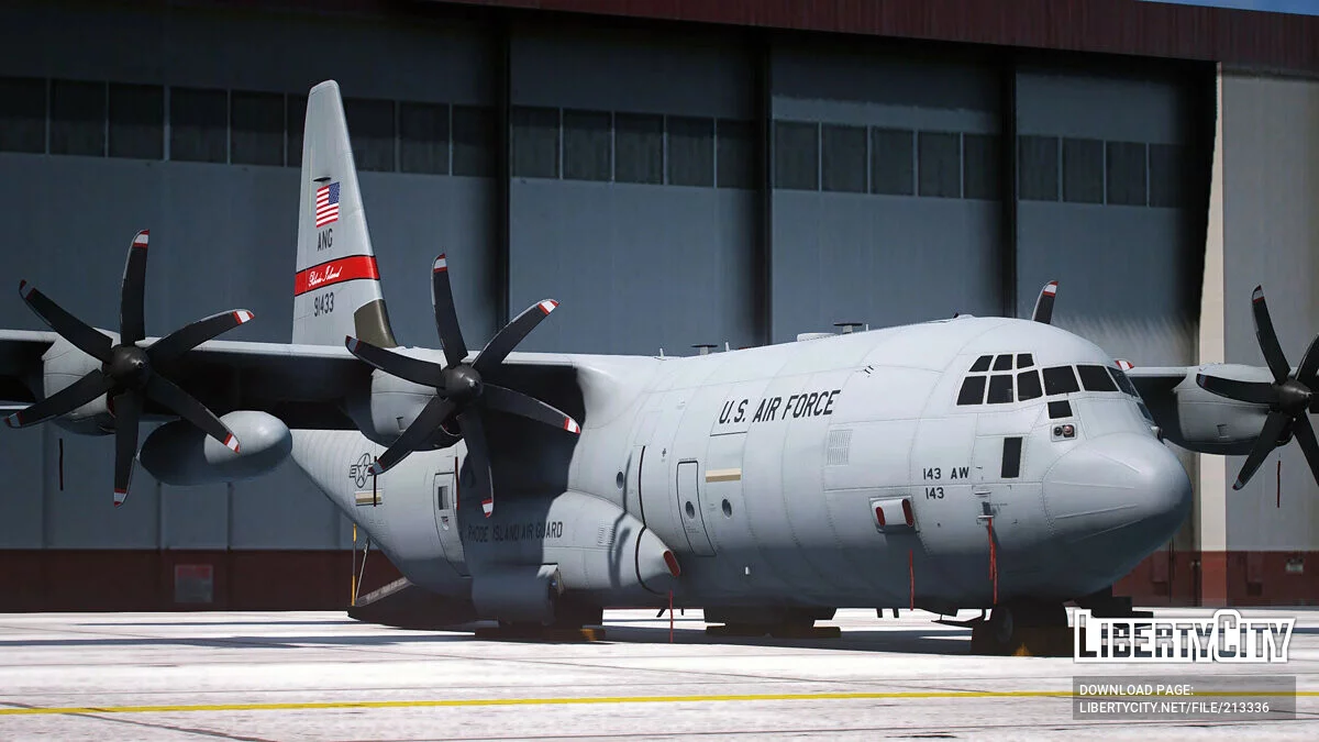 C-130J-30 Super Hercules USA, Germany, Canada / GTA 5
