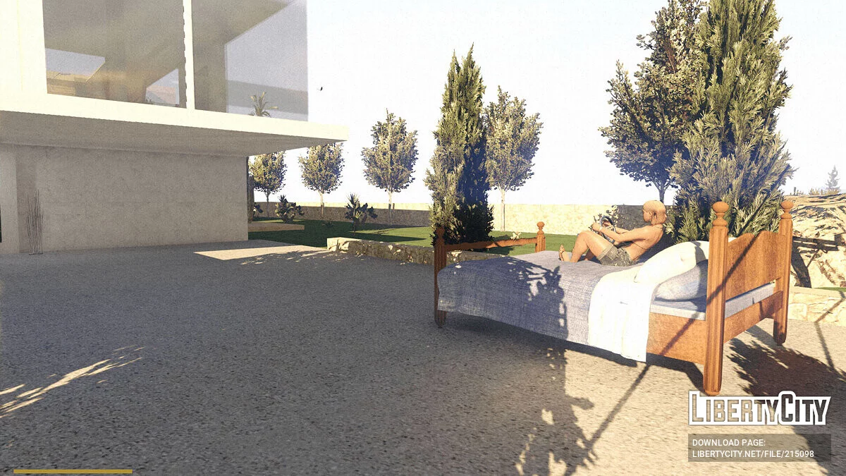 Летающая кровать / GTA 5