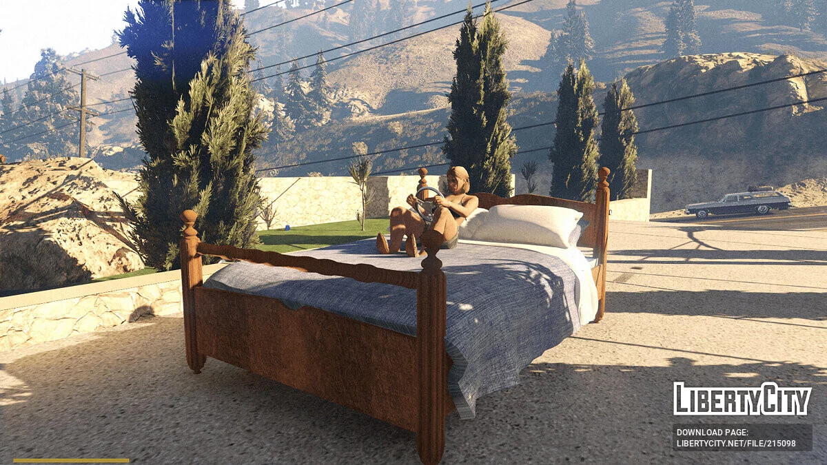 Летающая кровать / GTA 5
