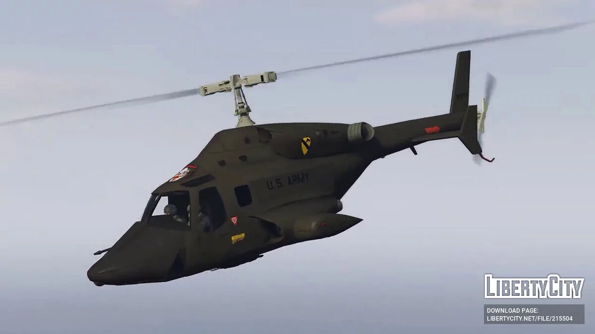 Swiss Paint for TheVinch's AirWolf / GTA 5