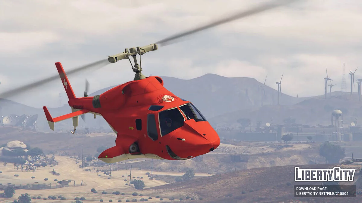 Swiss Paint for TheVinch's AirWolf / GTA 5