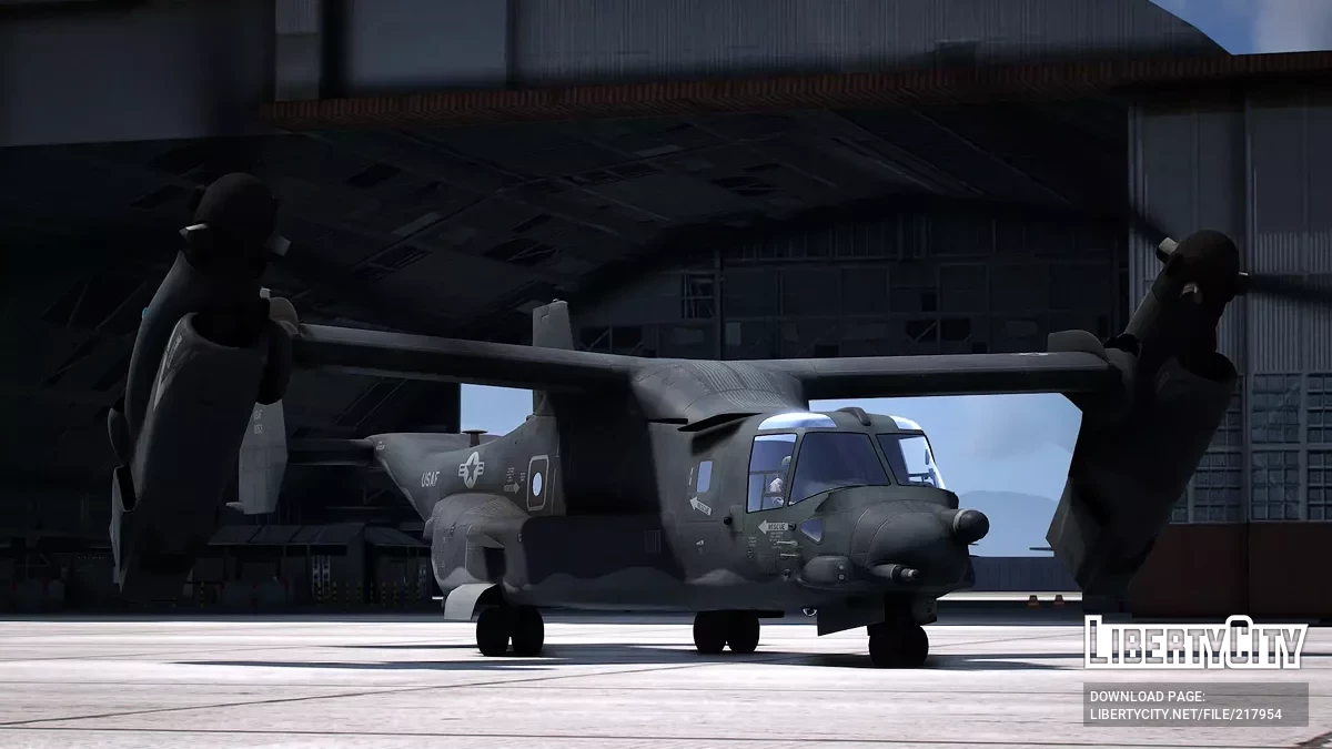 CV-22B Osprey [Add-On / Replace | Enterable interior] / GTA 5