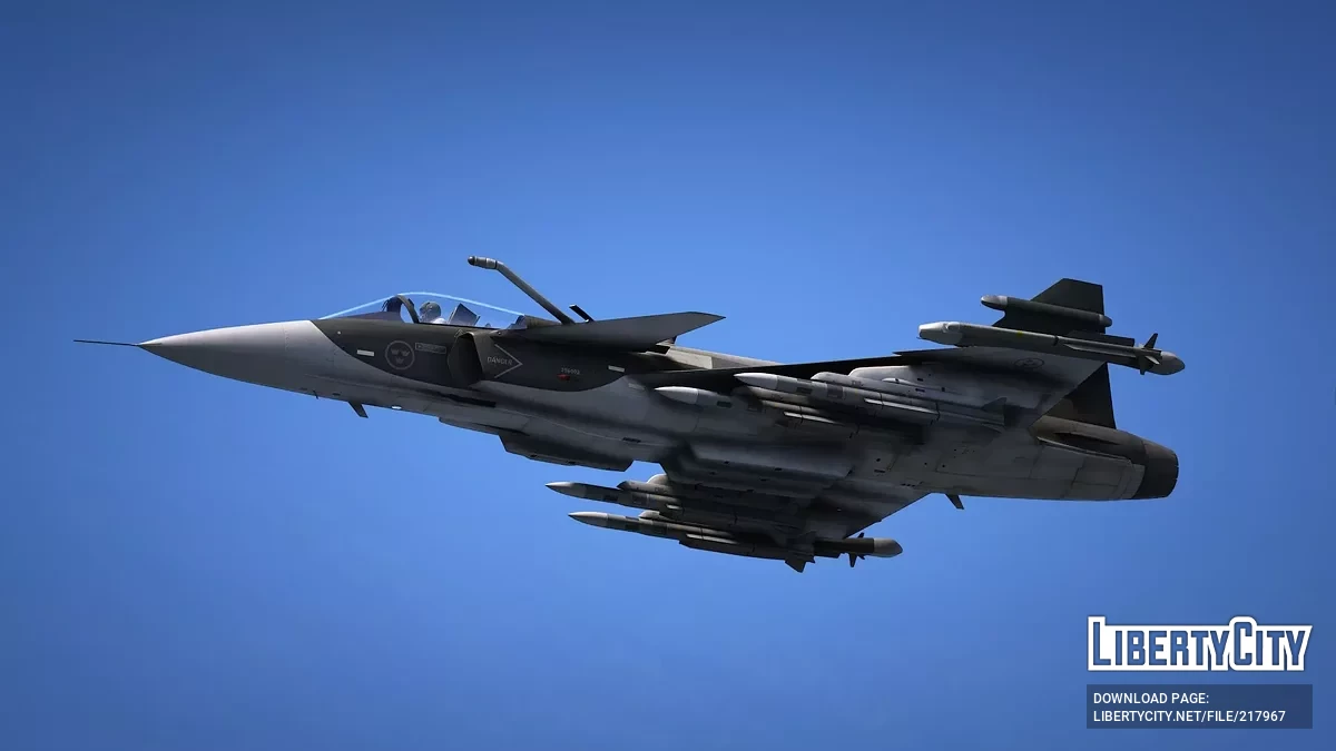 JAS-39E Gripen [Add-On | LODs] / GTA 5