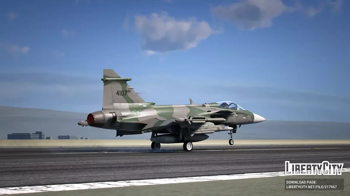 JAS-39E Gripen [Add-On | LODs] / GTA 5