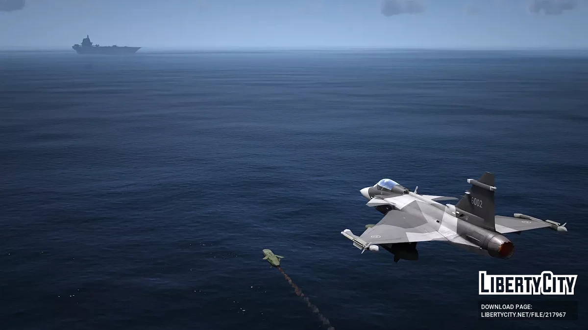 JAS-39E Gripen [Add-On | LODs] / GTA 5