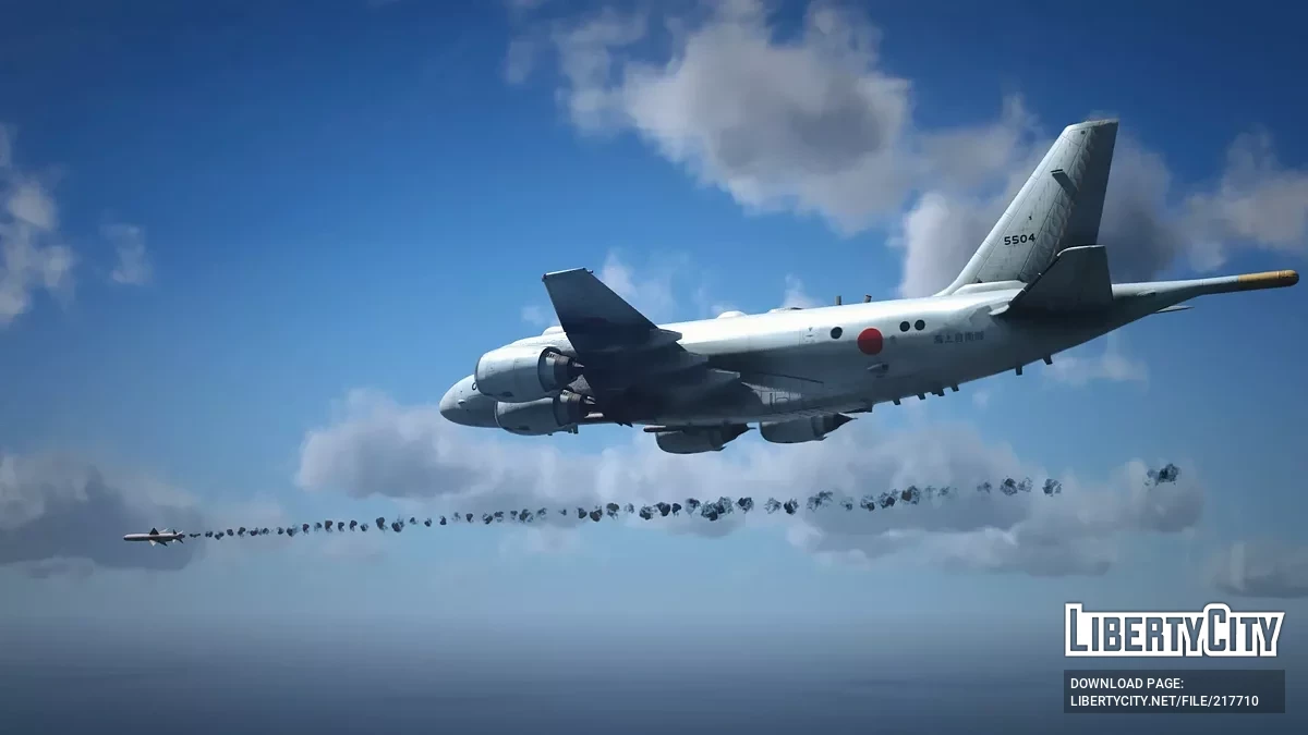 Kawasaki P-1 ASW [Add-On] 1.0 / GTA 5