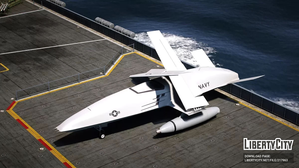 MQ-25 Stingray UAV [Add-On] / GTA 5