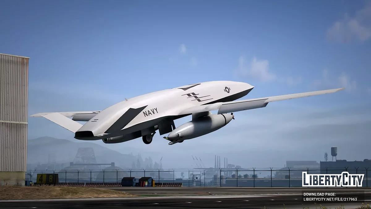 MQ-25 Stingray UAV [Add-On] / GTA 5