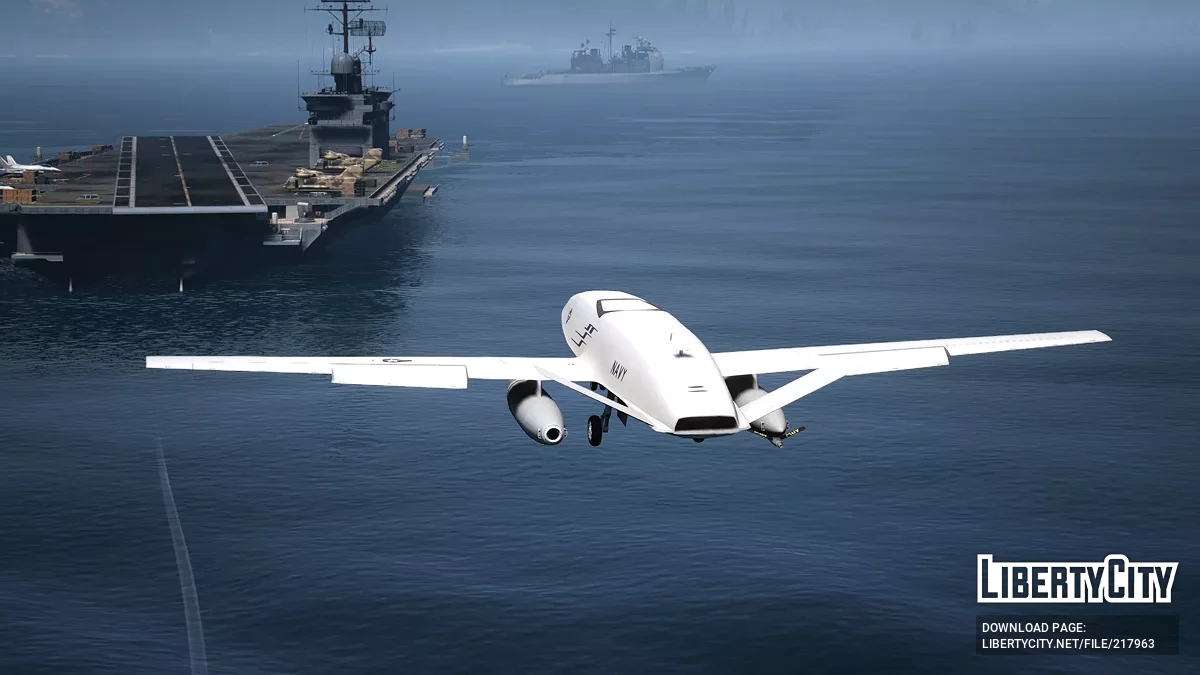 MQ-25 Stingray UAV [Add-On] / GTA 5