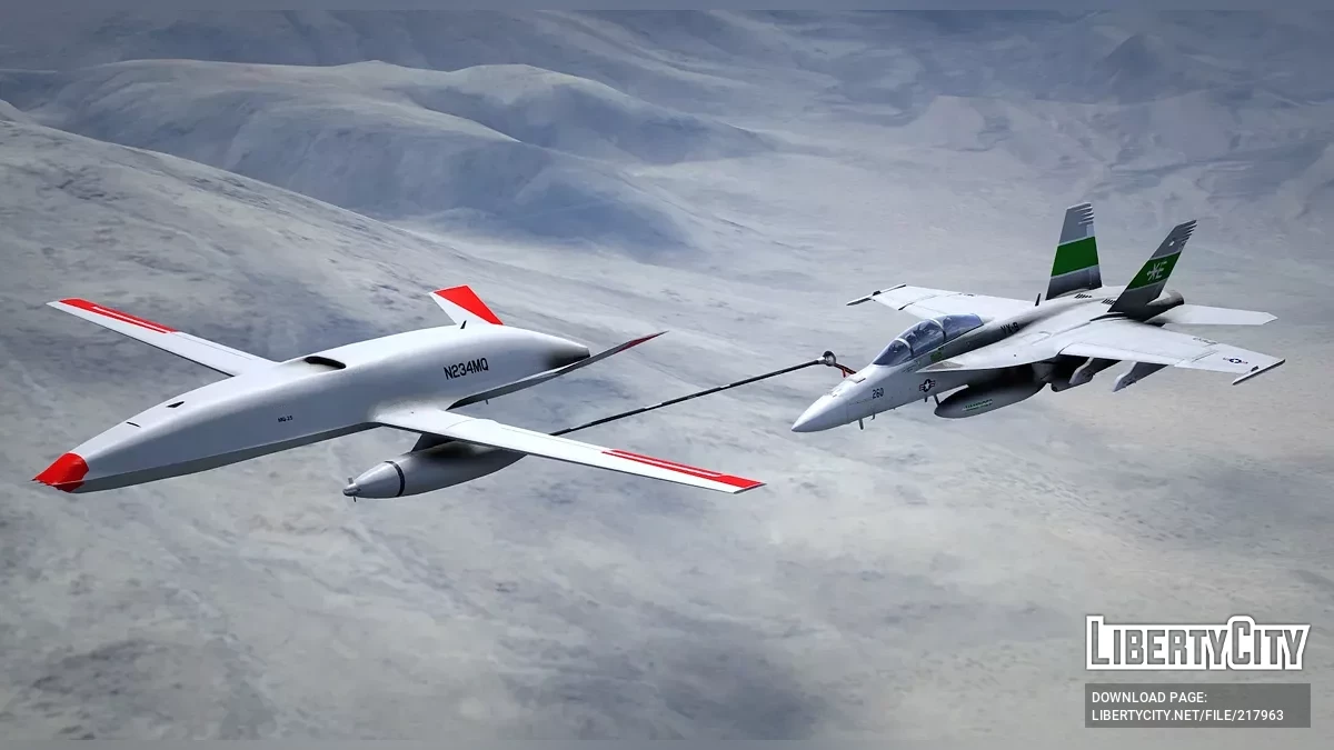 MQ-25 Stingray UAV [Add-On] / GTA 5