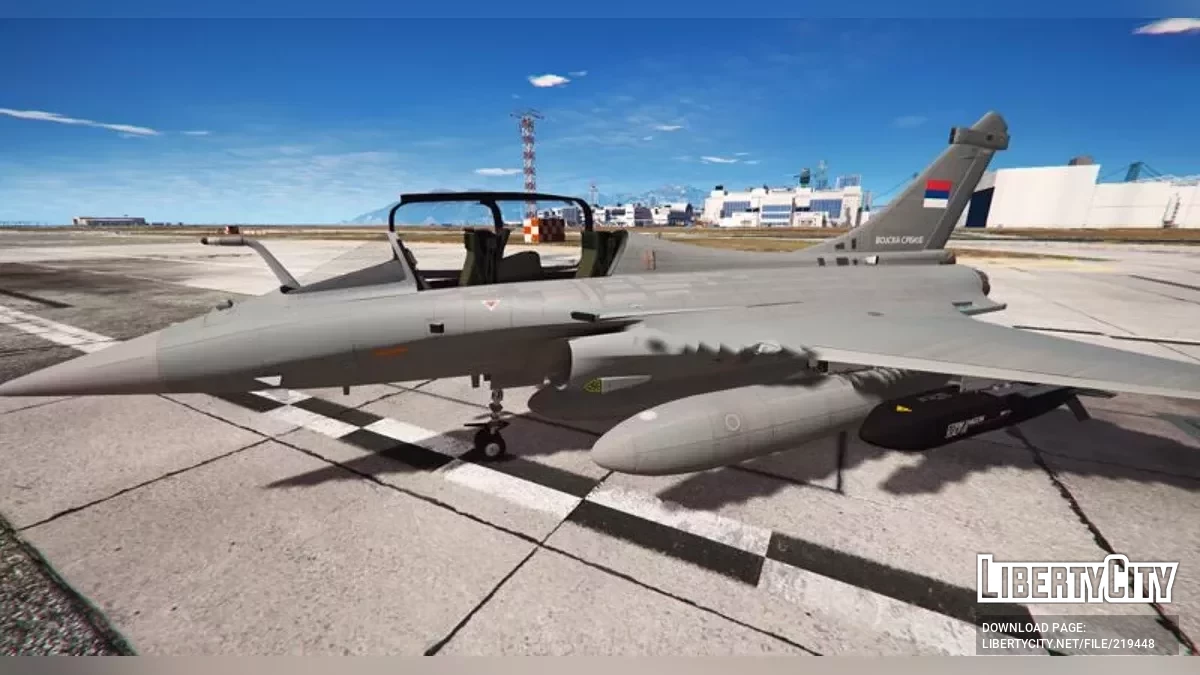 Dassault Rafale — Vojska Srbije / Serbian Army [ADD-ON] / GTA 5