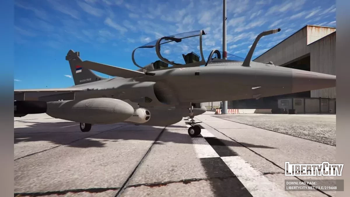 Dassault Rafale — Vojska Srbije / Serbian Army [ADD-ON] / GTA 5