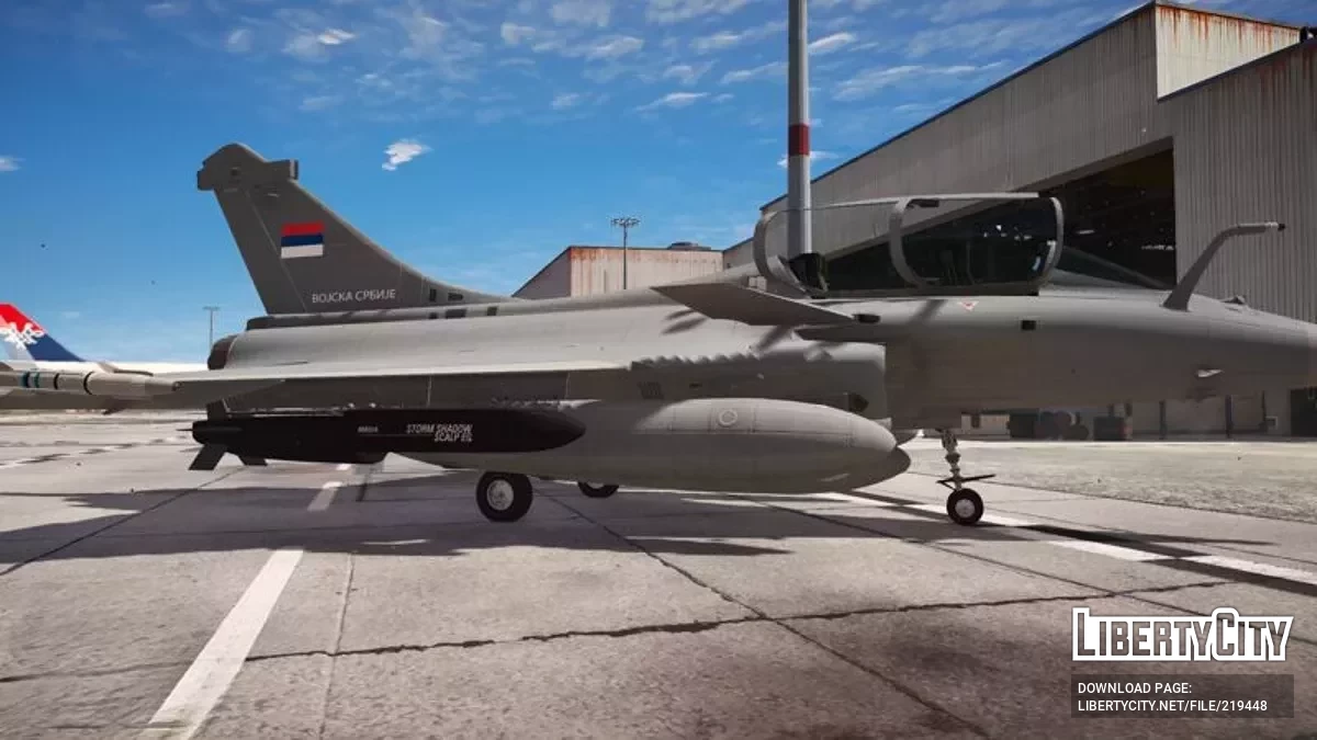 Dassault Rafale — Vojska Srbije / Serbian Army [ADD-ON] / GTA 5