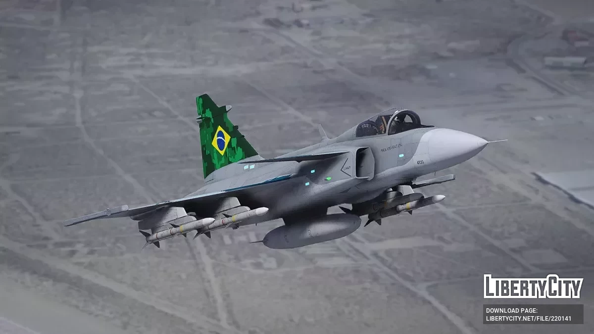 Saab JAS 39 C Gripen [Add-On] [High-Poly] [Tuning] / GTA 5