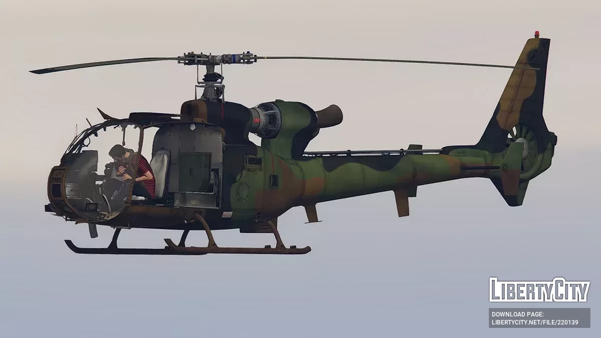 Sud-Aviation SA-342 Gazelle (French Version ALAT) [Add-On] / GTA 5