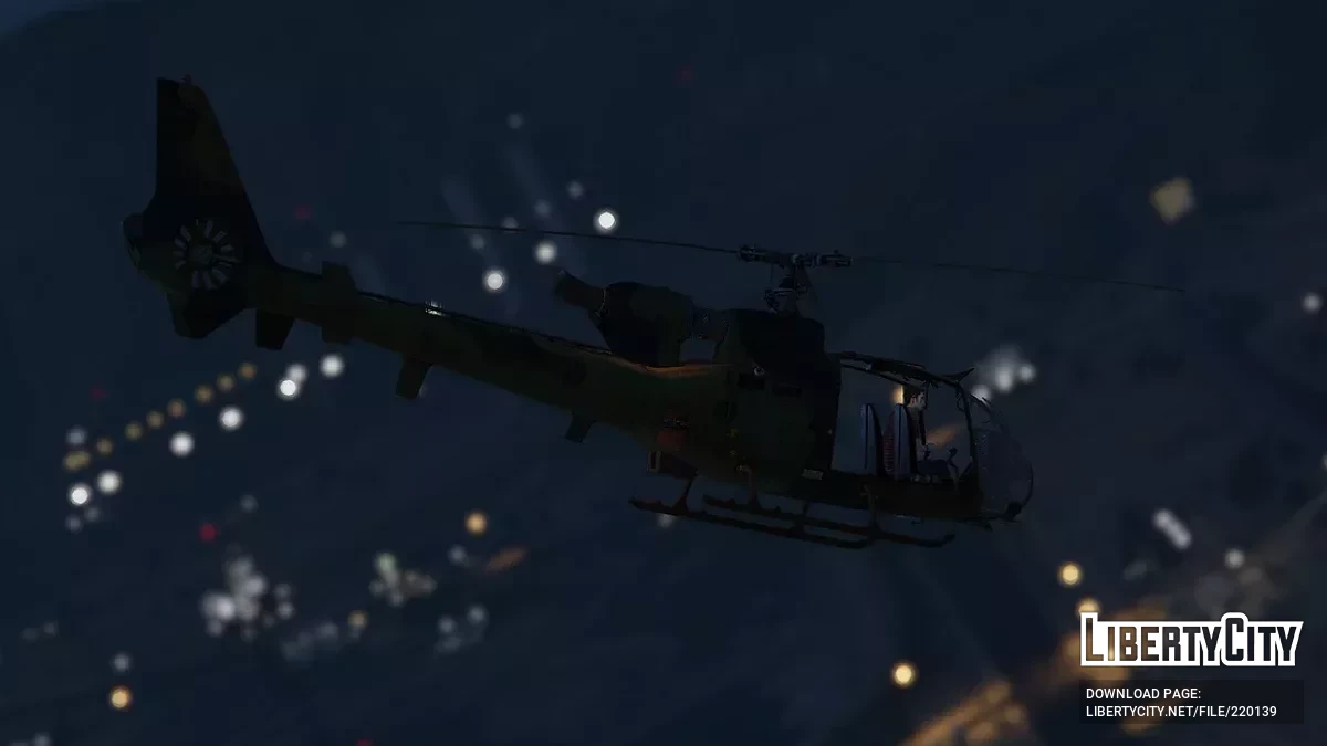 Sud-Aviation SA-342 Gazelle (French Version ALAT) [Add-On] / GTA 5