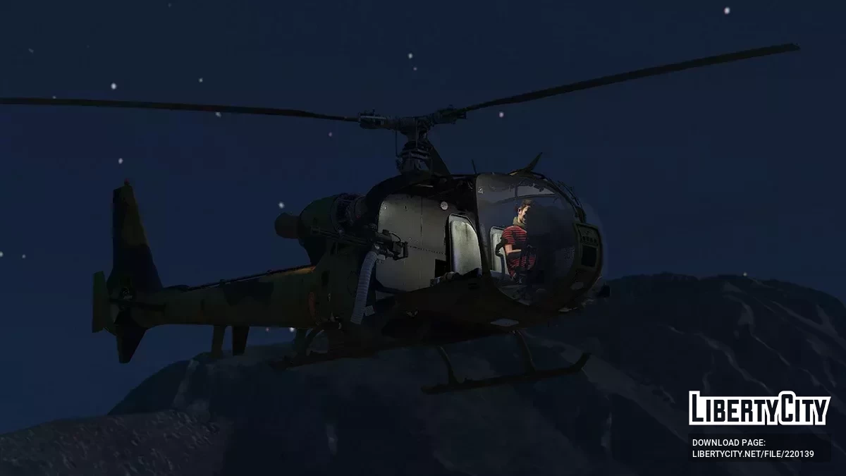 Sud-Aviation SA-342 Gazelle (French Version ALAT) [Add-On] / GTA 5