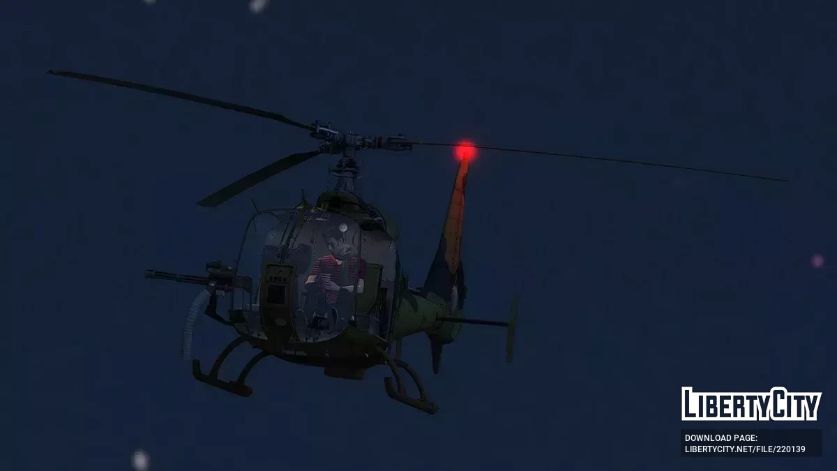 Sud-Aviation SA-342 Gazelle (French Version ALAT) [Add-On] / GTA 5