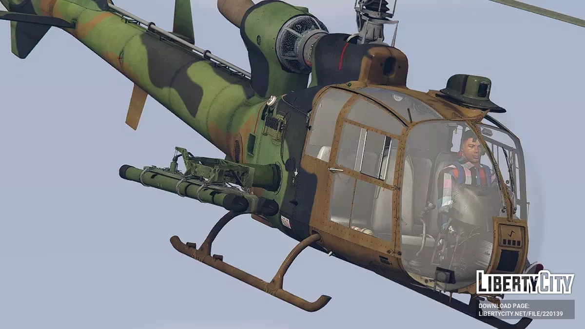 Sud-Aviation SA-342 Gazelle (French Version ALAT) [Add-On] / GTA 5