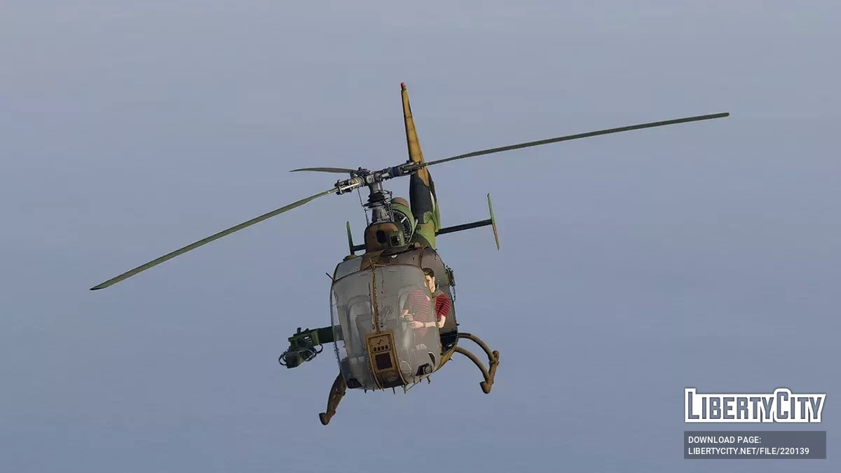 Sud-Aviation SA-342 Gazelle (French Version ALAT) [Add-On] / GTA 5
