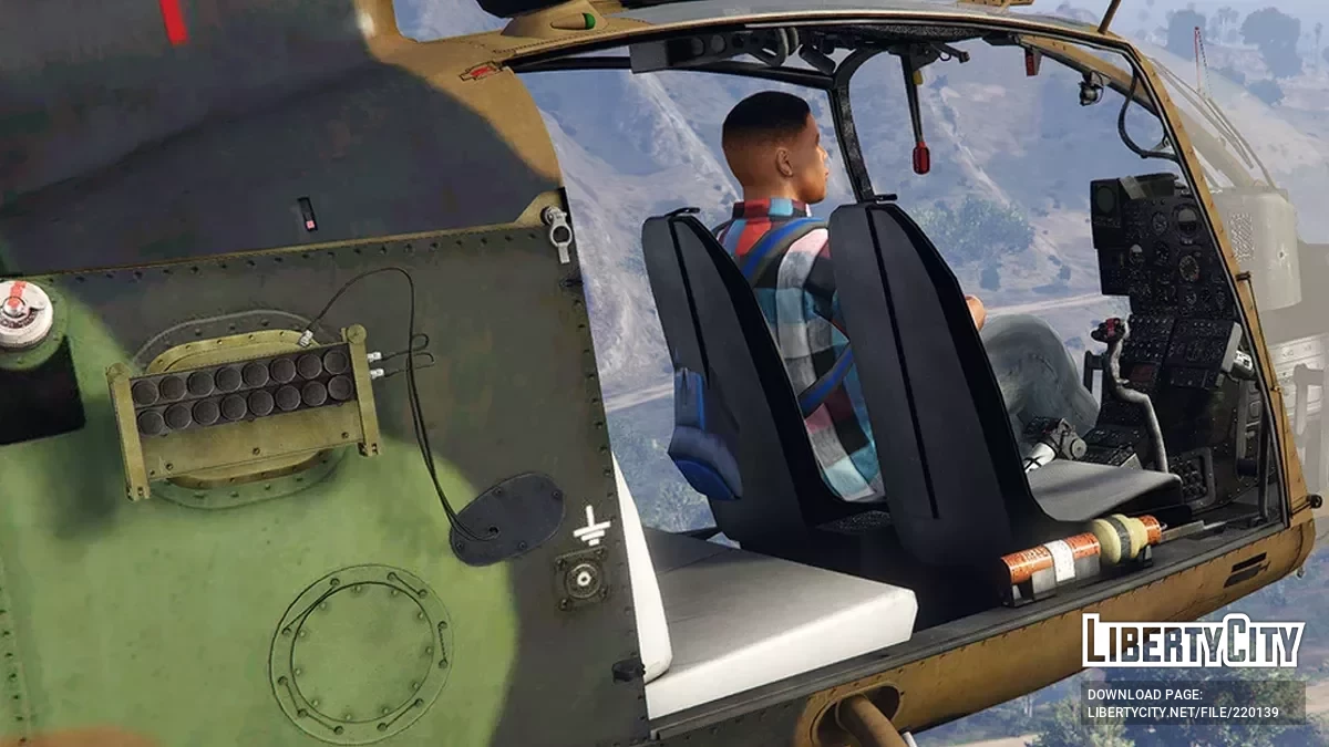 Sud-Aviation SA-342 Gazelle (French Version ALAT) [Add-On] / GTA 5