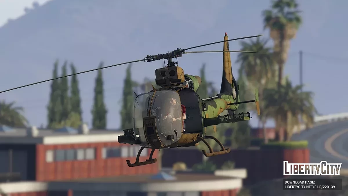 Sud-Aviation SA-342 Gazelle (French Version ALAT) [Add-On] / GTA 5
