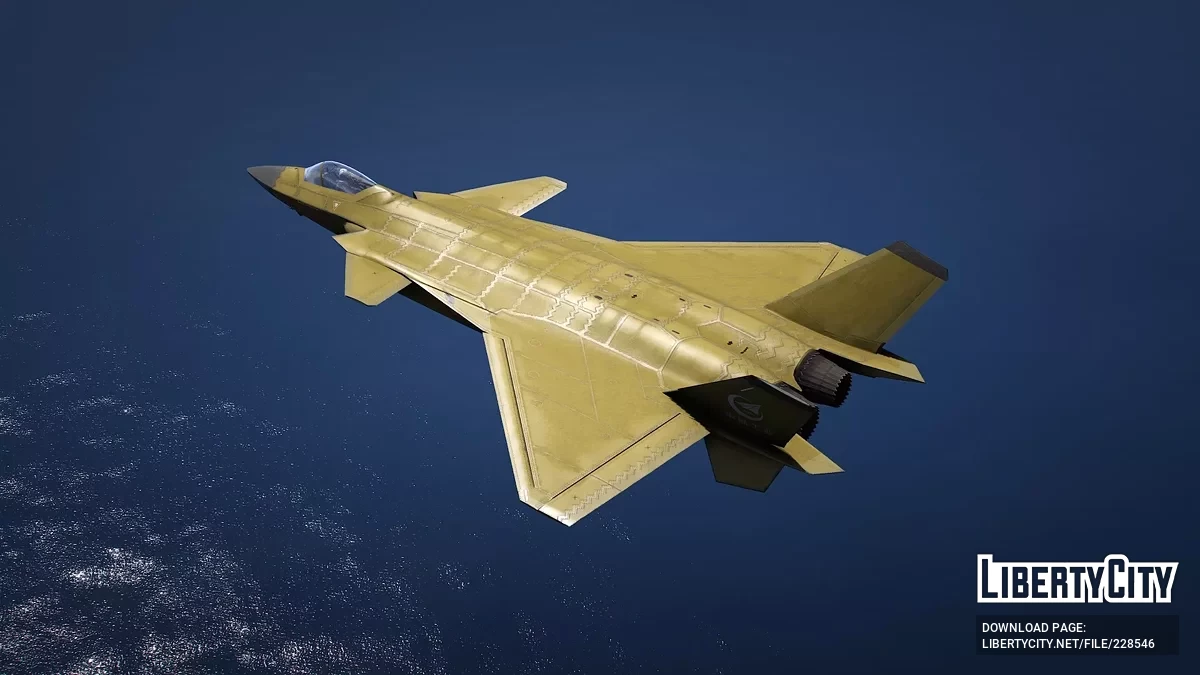 J-20 Mighty Dragon China [Add-On | VehFuncs V] / GTA 5