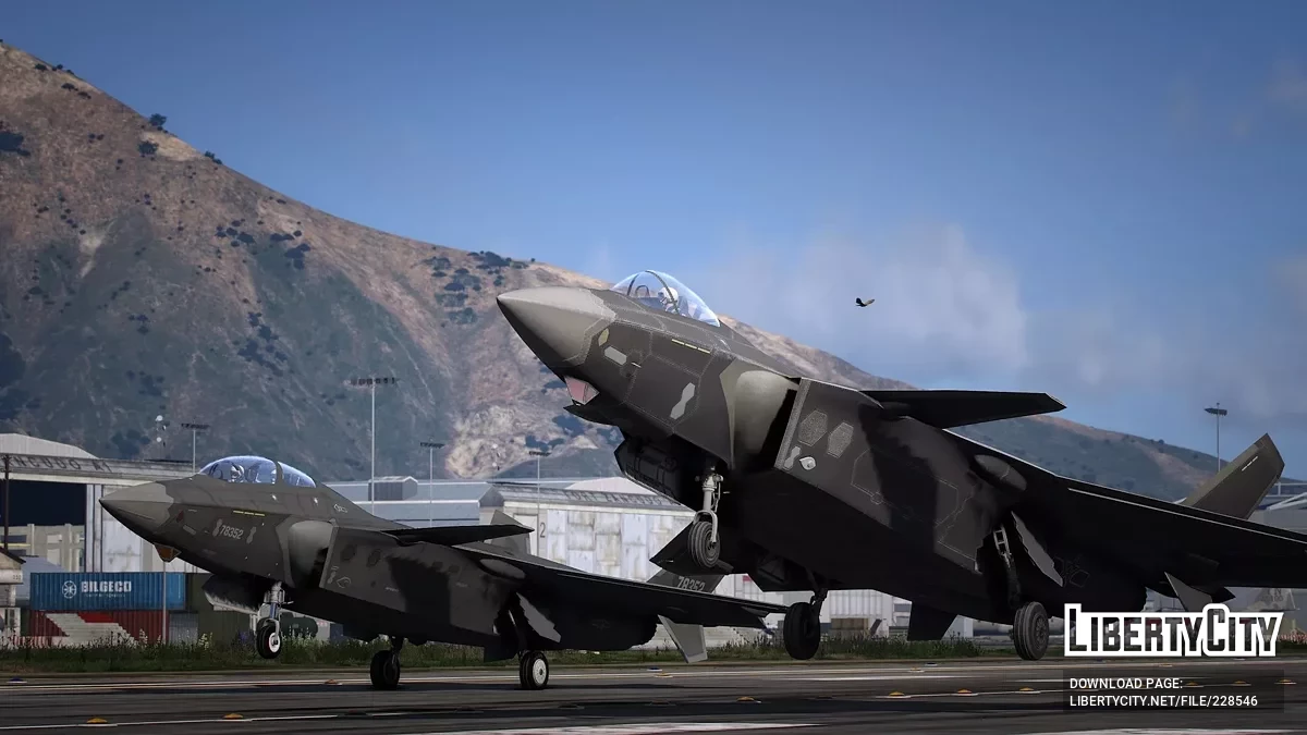 J-20 Mighty Dragon China [Add-On | VehFuncs V] / GTA 5