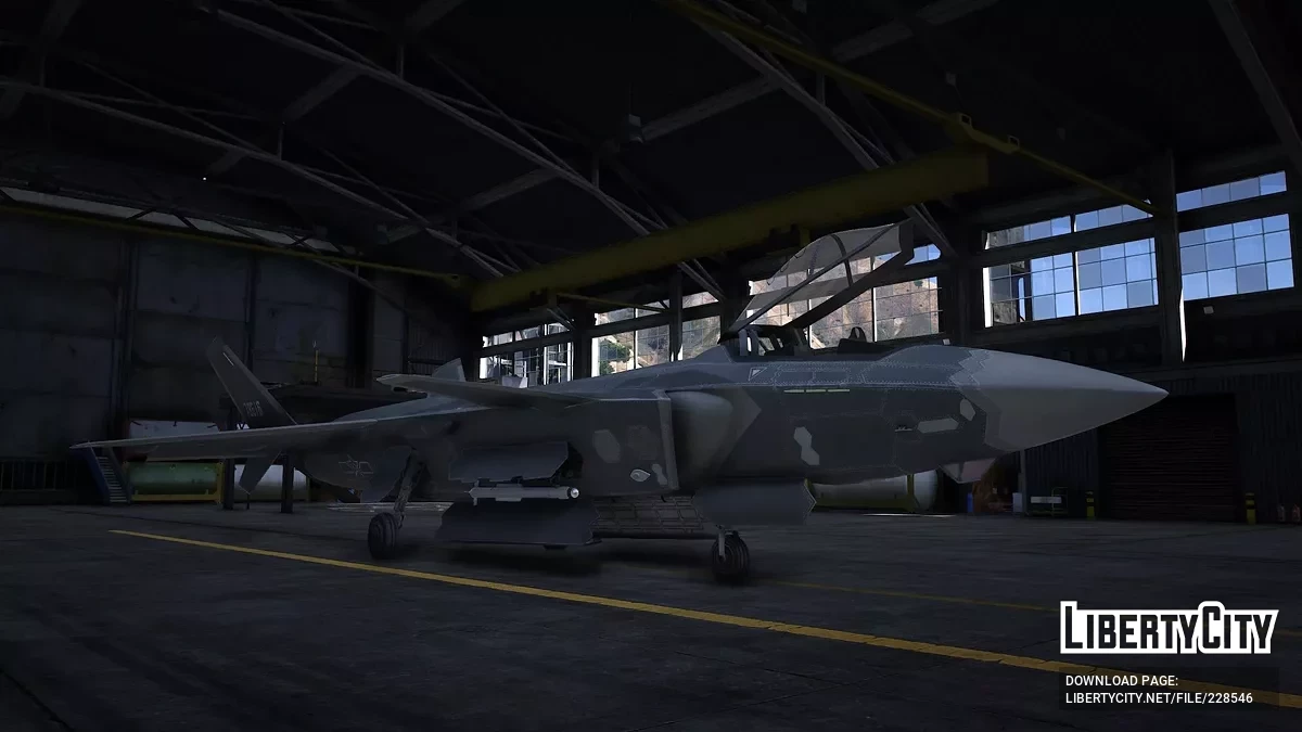 J-20 Mighty Dragon China [Add-On | VehFuncs V] / GTA 5