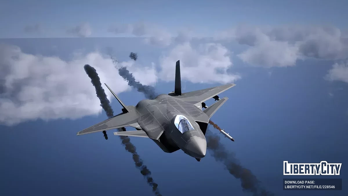 J-20 Mighty Dragon China [Add-On | VehFuncs V] / GTA 5