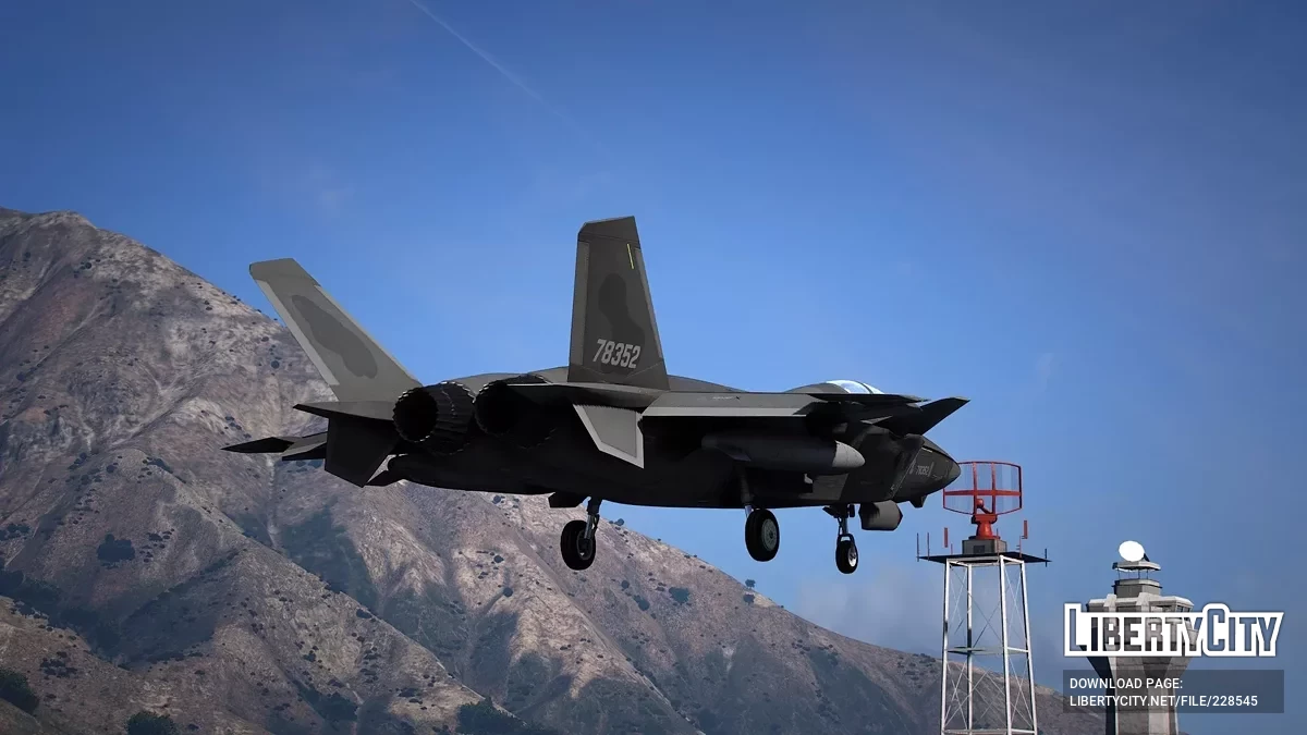 J-20S Mighty Dragon Dual Seat China [Add-On | VehFuncs V] / GTA 5