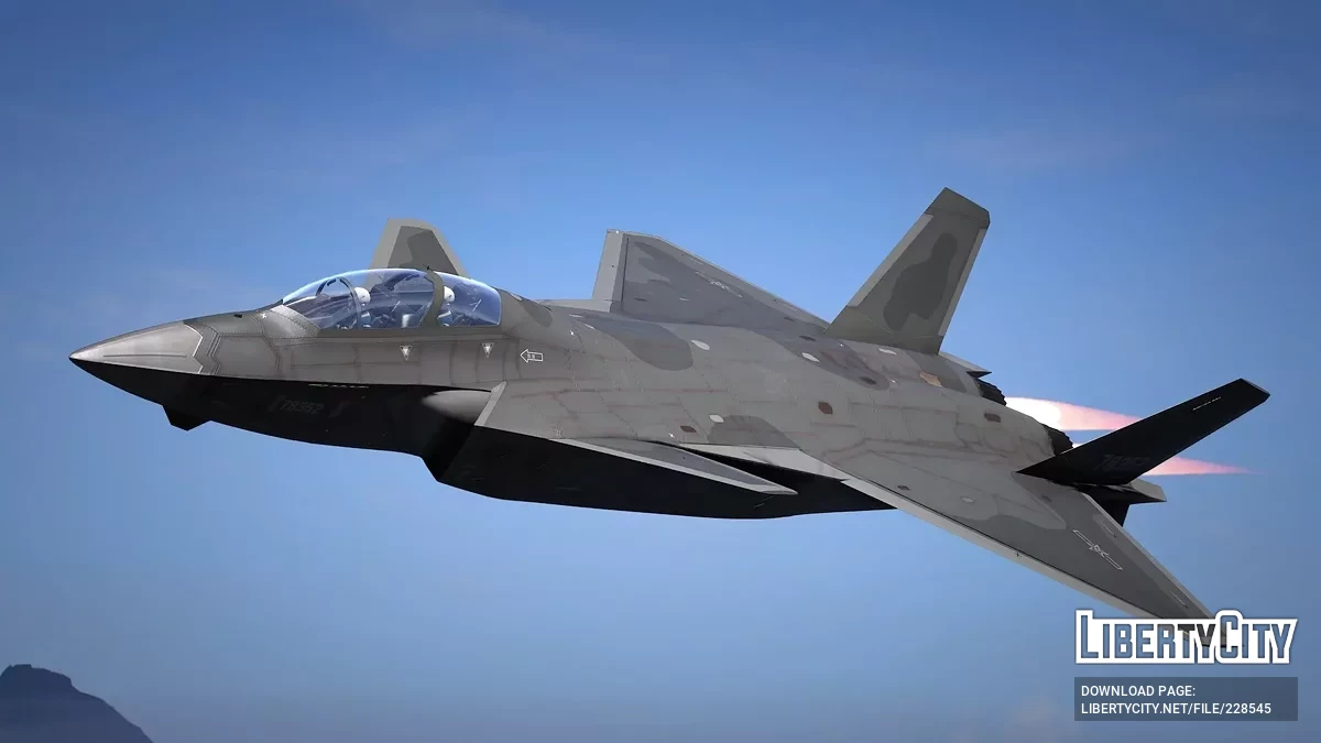 J-20S Mighty Dragon Dual Seat China [Add-On | VehFuncs V] / GTA 5