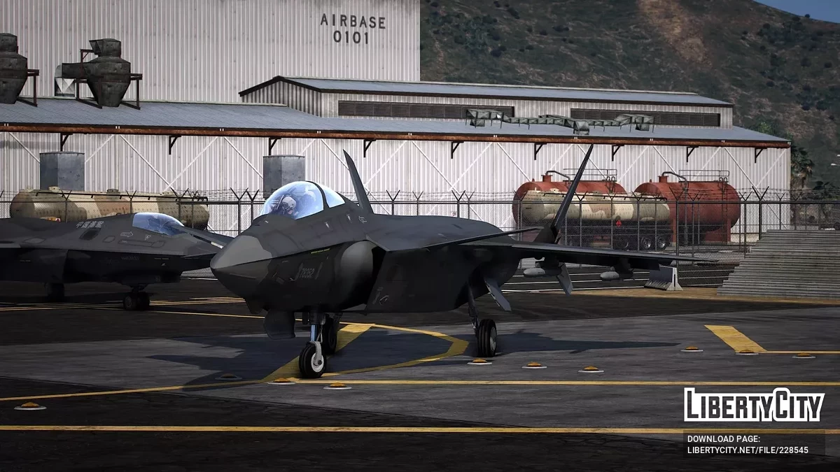 J-20S Mighty Dragon Dual Seat China [Add-On | VehFuncs V] / GTA 5