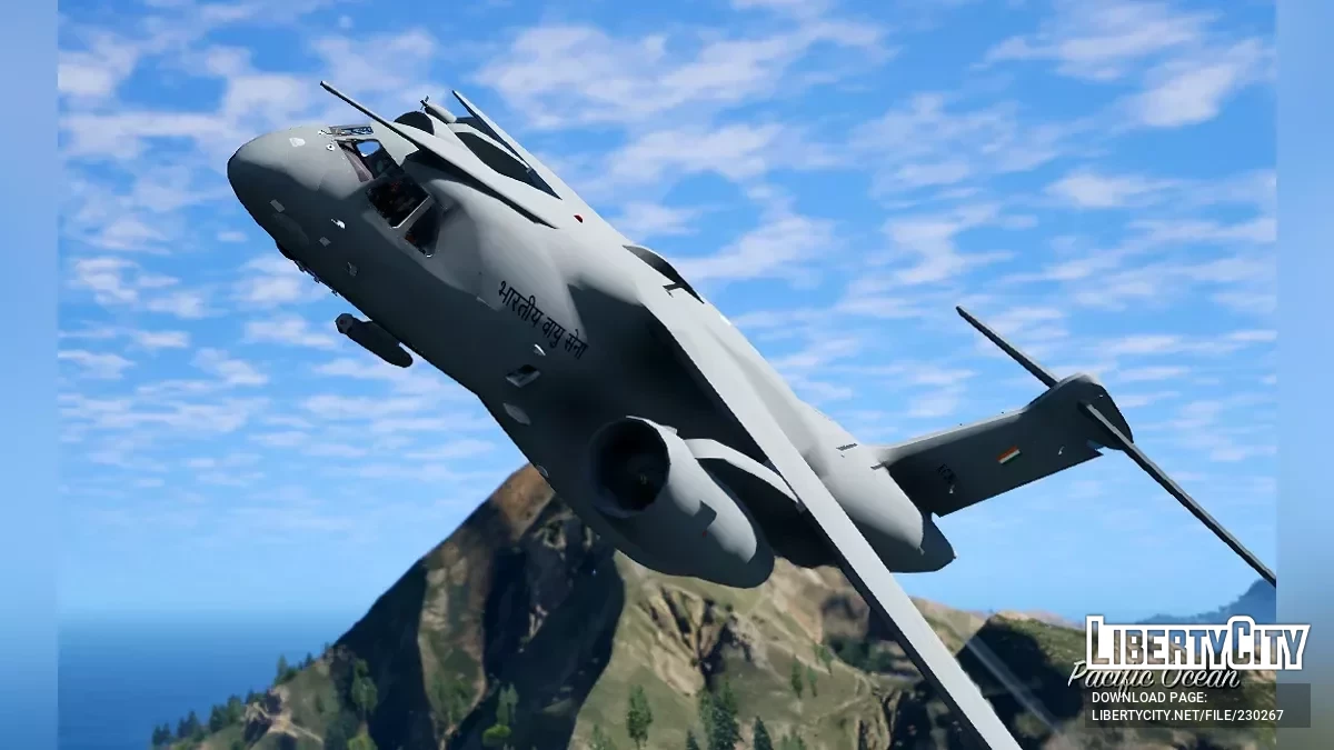 Ливрея ВВС Индии Embraer KC-390 / GTA 5