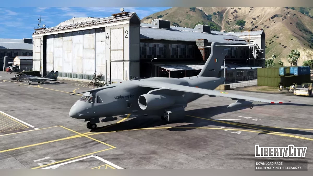 Ливрея ВВС Индии Embraer KC-390 / GTA 5