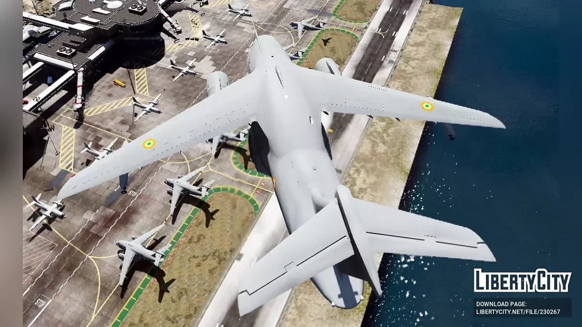 Ливрея ВВС Индии Embraer KC-390 / GTA 5