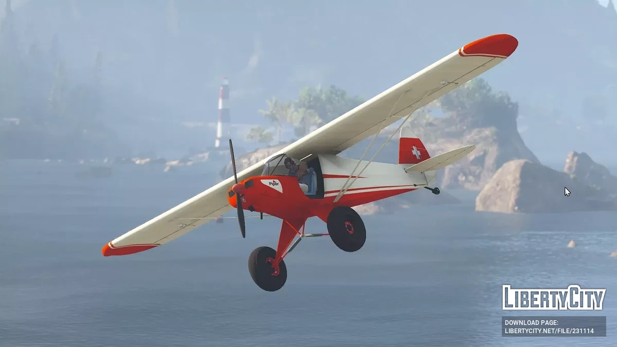 Piper Cub – Bush Plane v1.0 (Beta) / GTA 5