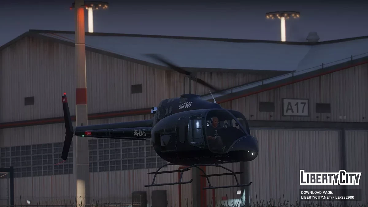 Bell 505 Jet Ranger X v1.0 / GTA 5