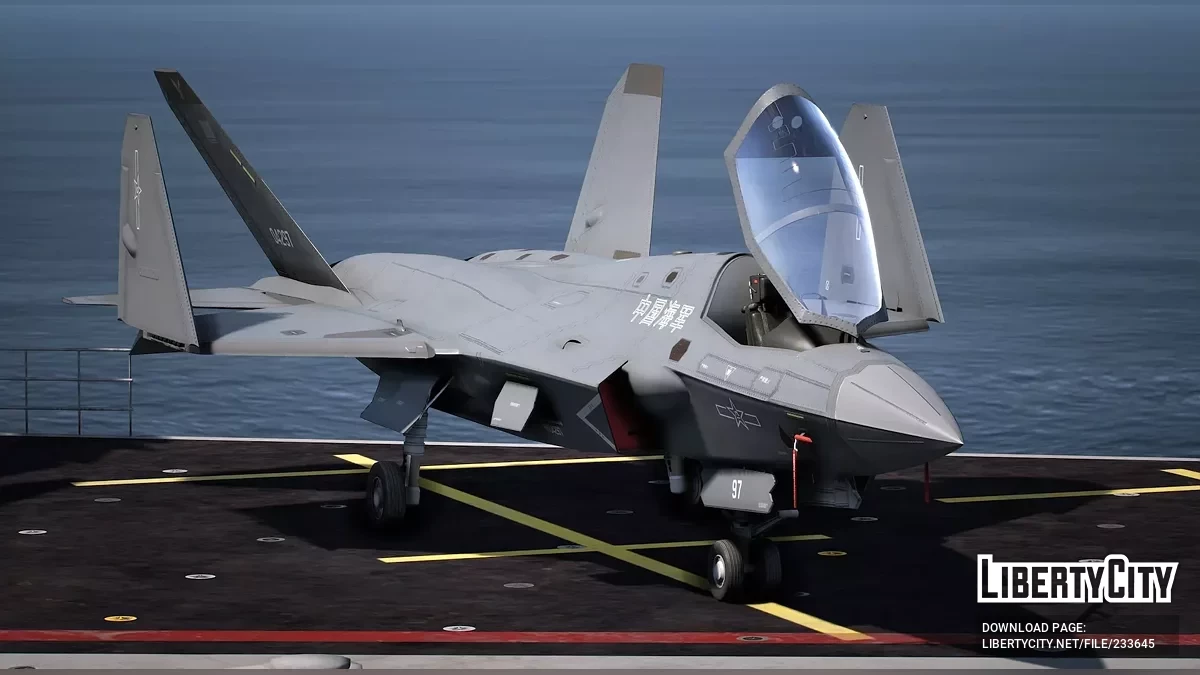Shenyang J-35C Stealth Jet China PLANAF [Add-On] / GTA 5