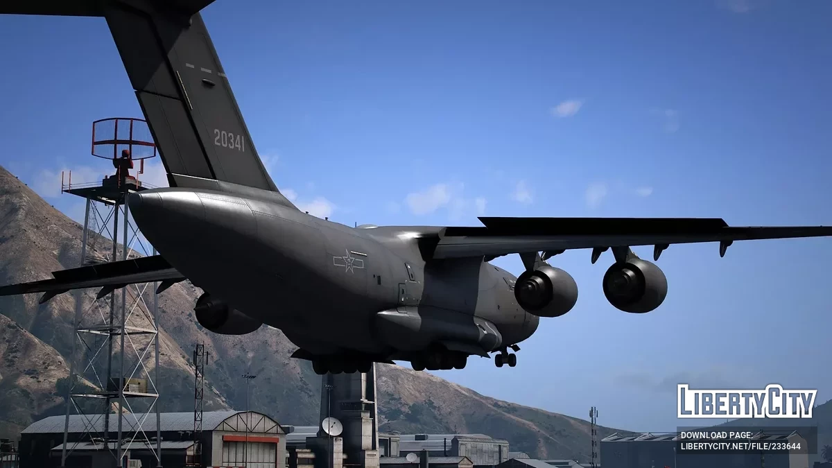 Xi'an Y-20B Kunpeng China PLAAF [Add-On | LODs] / GTA 5
