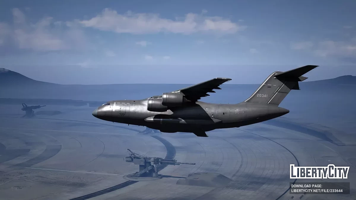Xi'an Y-20B Kunpeng China PLAAF [Add-On | LODs] / GTA 5