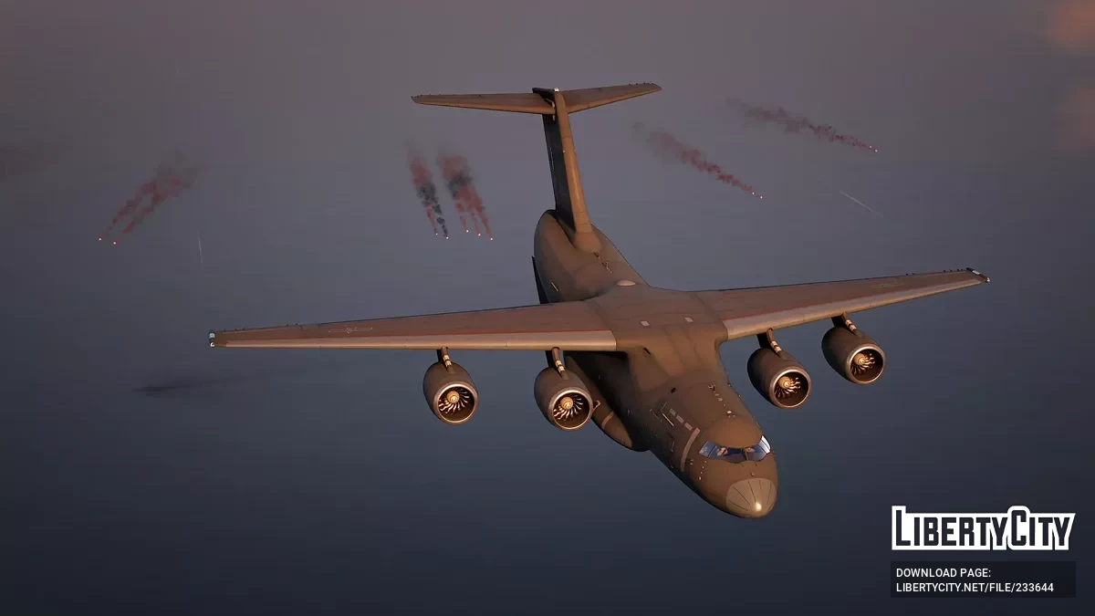 Xi'an Y-20B Kunpeng China PLAAF [Add-On | LODs] / GTA 5