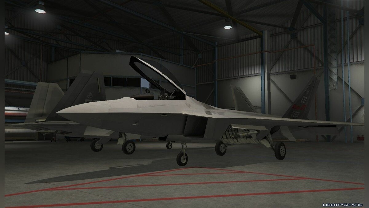 F-22 Raptor v1.5 для GTA 5 - Картинка #4