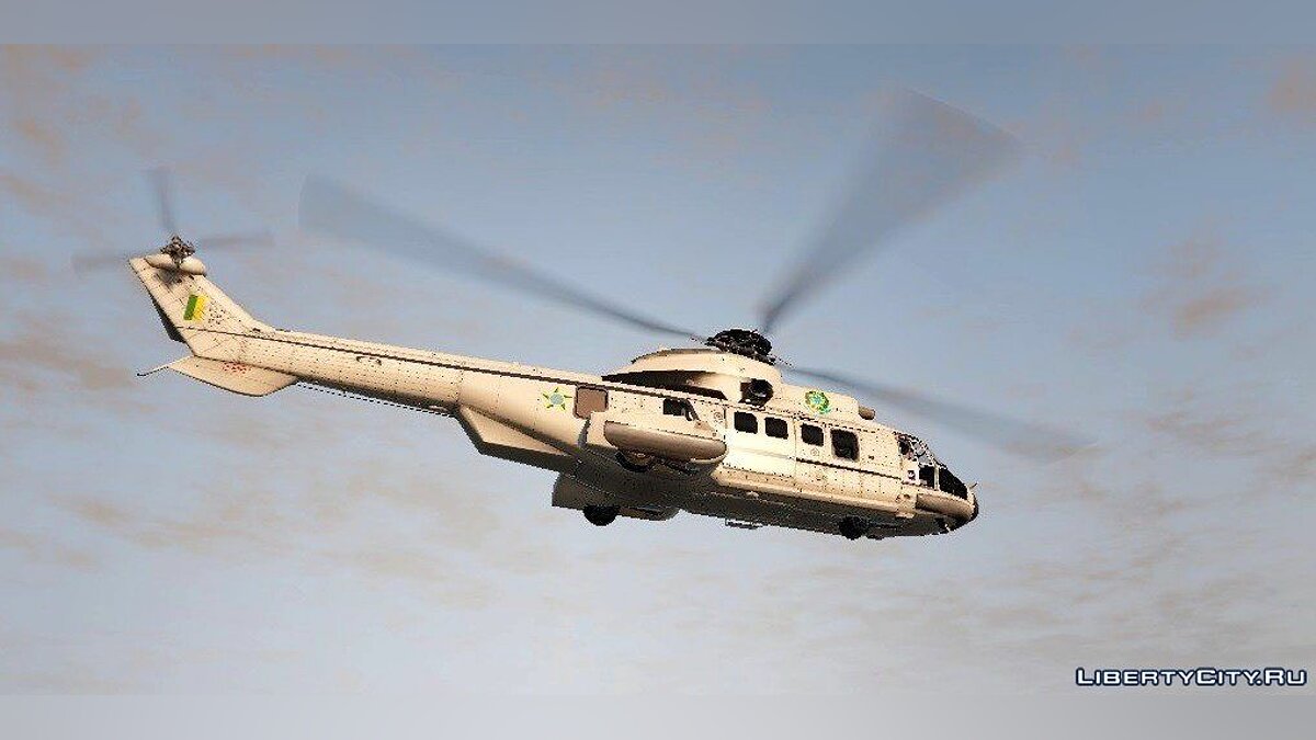 VH-34 Super Puma FAB President [Replace] для GTA 5 - Картинка #1