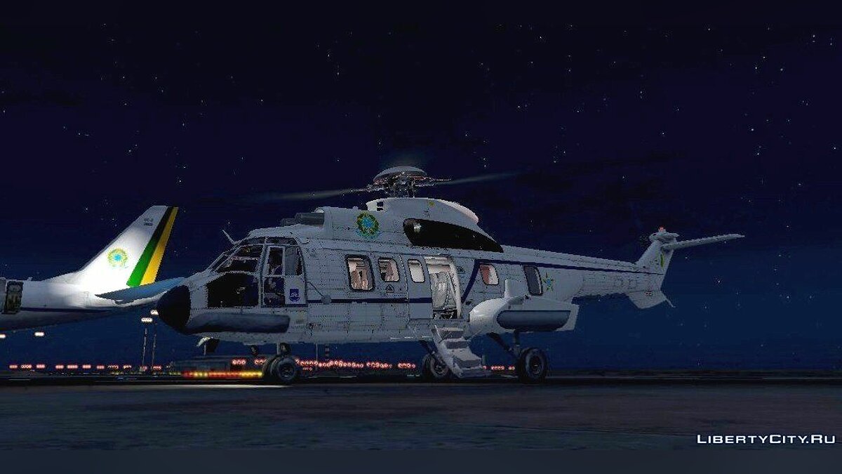 VH-34 Super Puma FAB President [Replace] для GTA 5 - Картинка #2