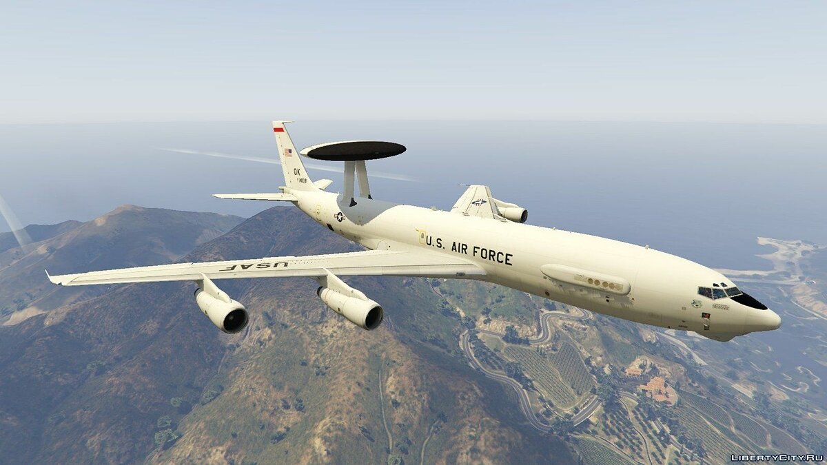 Boeing E3 Sentry AWACS для GTA 5 - Картинка #4