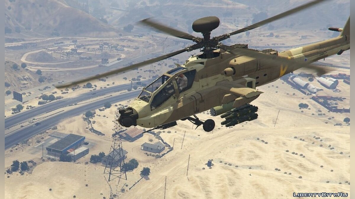 AH-64D Longbow Apache v1.2 для GTA 5 - Картинка #1