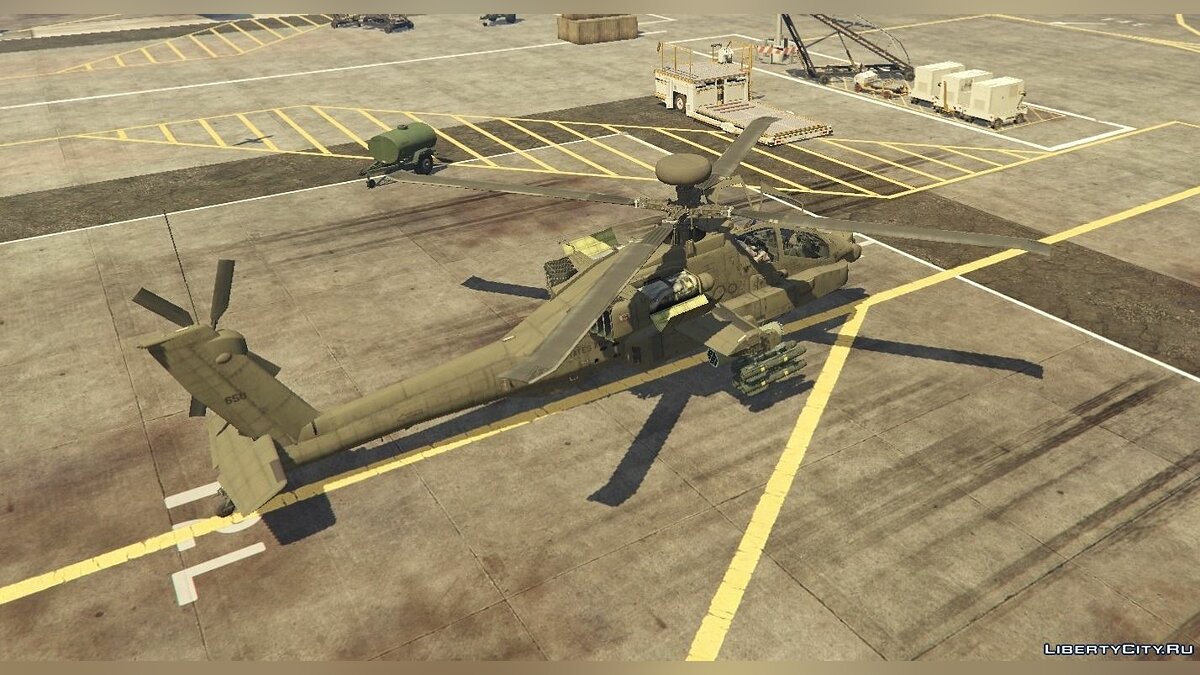 AH-64D Longbow Apache v1.2 для GTA 5 - Картинка #3
