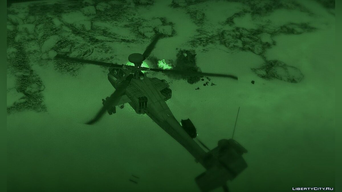 AH-64D Longbow Apache v1.2 для GTA 5 - Картинка #5