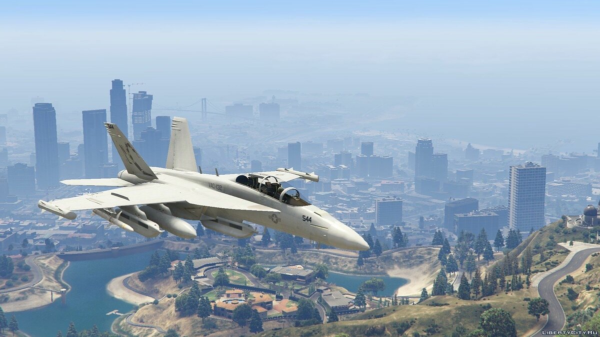 EA-18G Growler Electronic Warfare Jet (Add-On) для GTA 5 - Картинка #1